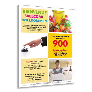 Commande  Toulouse, Flyer A5 Recto Guest Directory