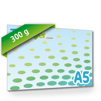 Personnaliser Flyer A5 Recto Paysage 300g