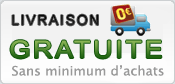 Livraison gratuite sans minimum d'achat