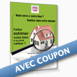impression flyer maison avec coupon r&eacute;ponse