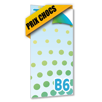 Commande  LES CASSES, Flyer  Prix CHOCS B6 Portrait recto verso 135g