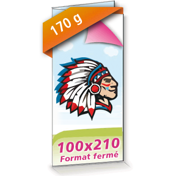 Personnaliser et commander Dpliant 2 volets 200 x 210 mm- 170g