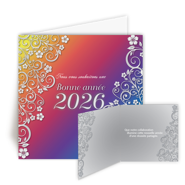 Commande  DUGNY, Carte de Voeux 2026 Bonnes Ftes de Nol