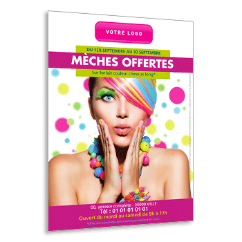 Commande  Vitry Le Franois , Flyer offre mches offertes sur coloration