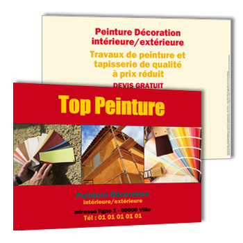 Personnaliser et commander Flyer travaux de rnovation intrieur et extrieur