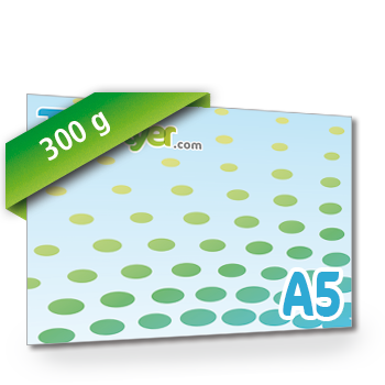 Personnaliser et commander Flyer A5 Recto Paysage 300g