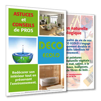 Commande  bois le roi, Flyer dco, amnagement, peinture et rideaux