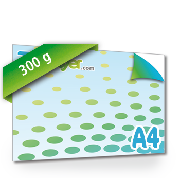 Personnaliser et commander Flyer A4 Recto/Verso Paysage 300g