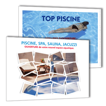 Personnaliser et commander Flyer choisir un fabricant de piscine et spa