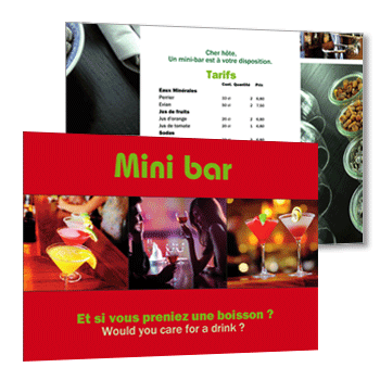 Personnaliser et commander Flyer A5 Recto-Verso commande mini bar