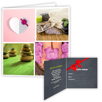 Personnaliser Carte cadeau pour promouvoir vos produits