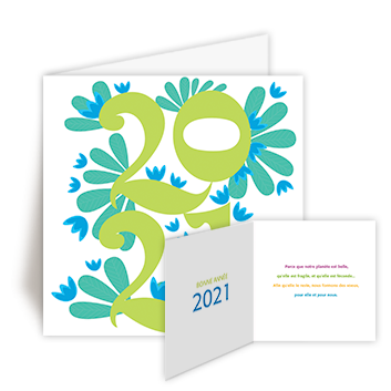Carte De Voeux 21 Terre Fragile Et Solidaire Carte De Voeux 21 Terre Fragile Et Solidaire
