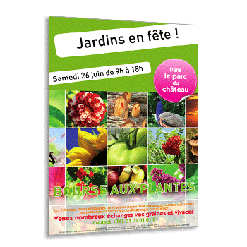 Personnaliser Crez votre flyer A5 Recto avec pastille