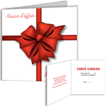 Carte Cadeau - Plaisir d'offrir